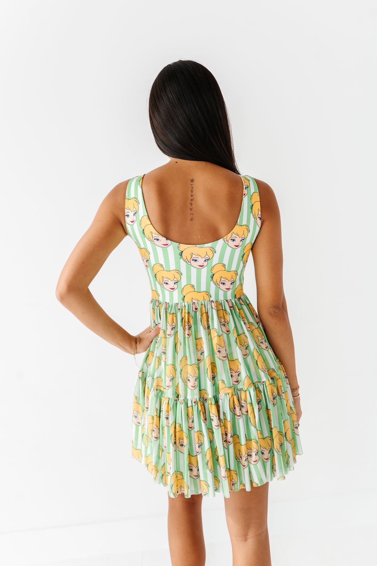 TINK Stripe (ADULT) | Mesh DRESS