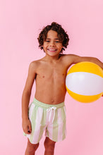Load image into Gallery viewer, Malibu Mint | BOYS SWIM SHORTS