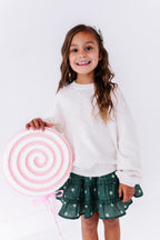 Ivory Bobble | Knit Sweater