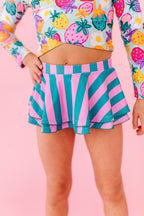 Sweet Strawberry | RASHGUARD SKIRTED 2-PIECE