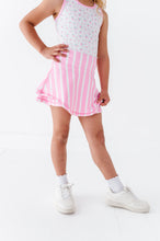 Load image into Gallery viewer, Pink Petite Floral | Retro Tank SET