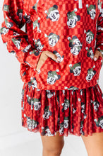 Load image into Gallery viewer, Minnie's Holly Check | ADULT 1/4th ZIP