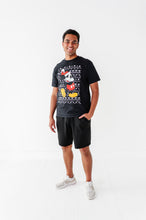Load image into Gallery viewer, Sweater Print Mickey | ADULT Black UNISEX TEE