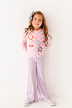 Load image into Gallery viewer, Lavender Luxe | RIB WIDE-LEG PANTS