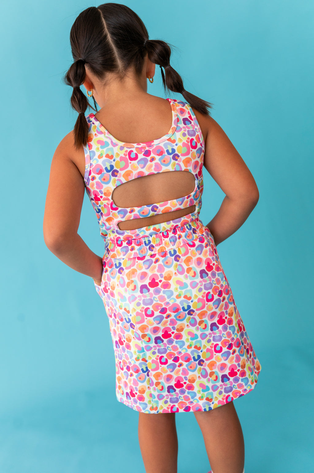 Sugarwave Leopard | Tennis Dress (with shorts!)