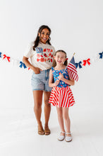 Load image into Gallery viewer, RED Spangled Stripes | SKORT