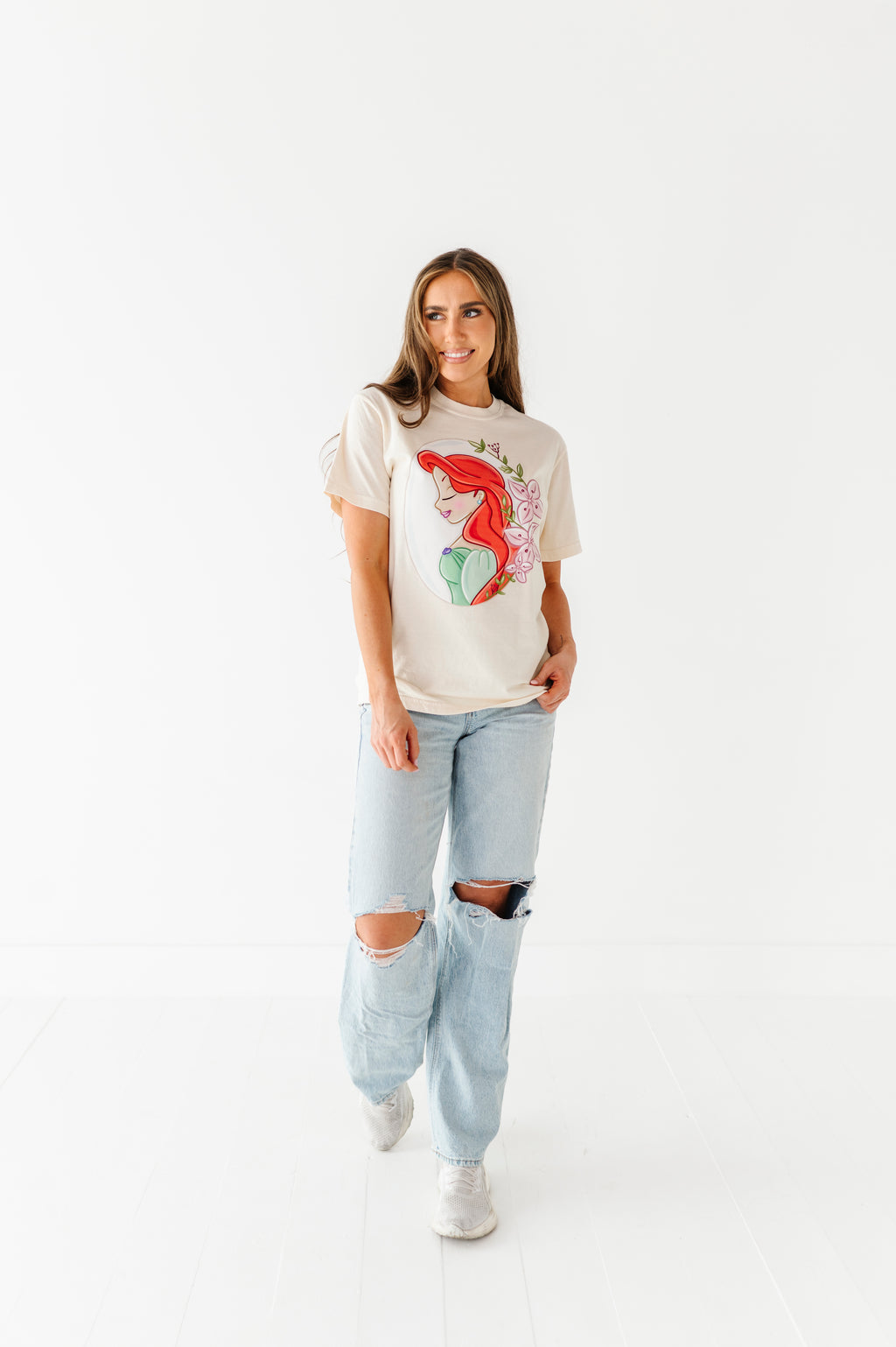Ariel | ADULT tees (*CROP + FULL LENGTH HERE)