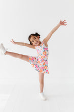 Load image into Gallery viewer, Poppy Floral | Twisty Back Dress (with detached shorts!)
