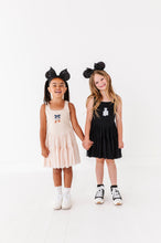 Load image into Gallery viewer, Pumpkin Bow TAN | (KIDS) Mesh DRESS