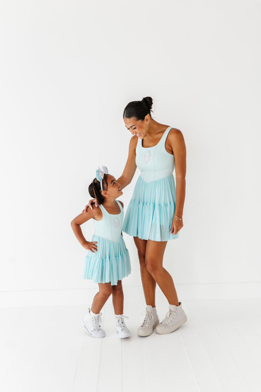 Elsa (ADULT) | Icy Blue Mesh DRESS