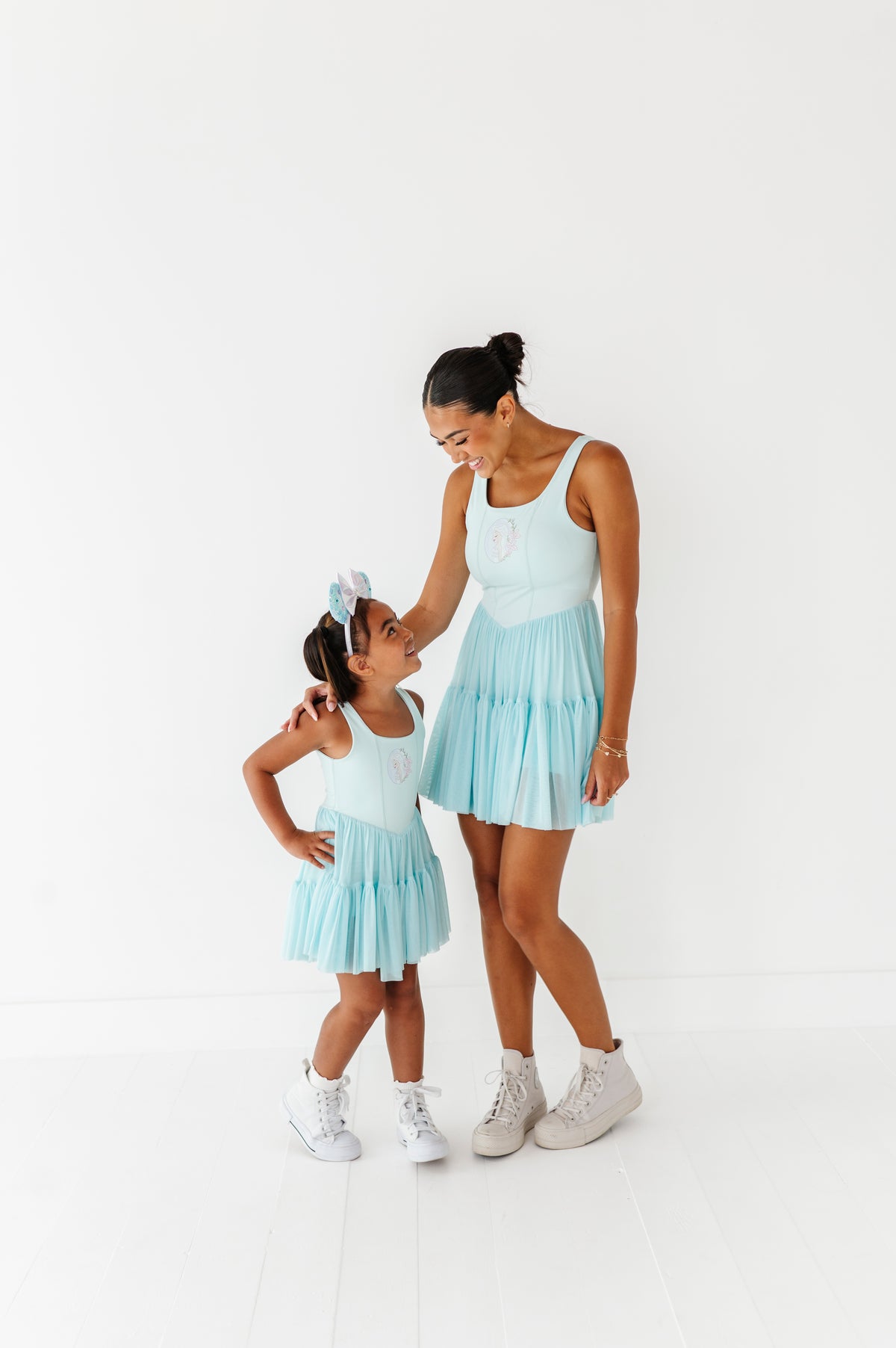 Elsa (ADULT) | Icy Blue Mesh DRESS