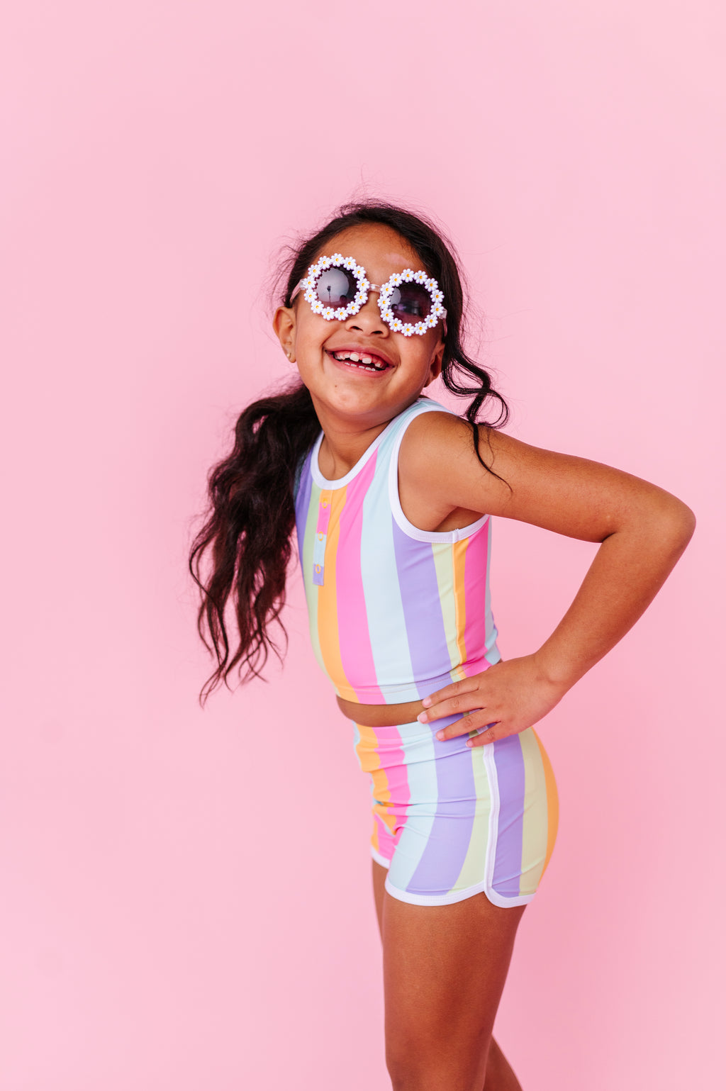 Sherbert Stripes | BOY SHORTS 2-PIECE