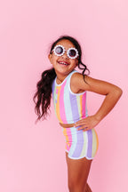 Sherbert Stripes | BOY SHORTS 2-PIECE