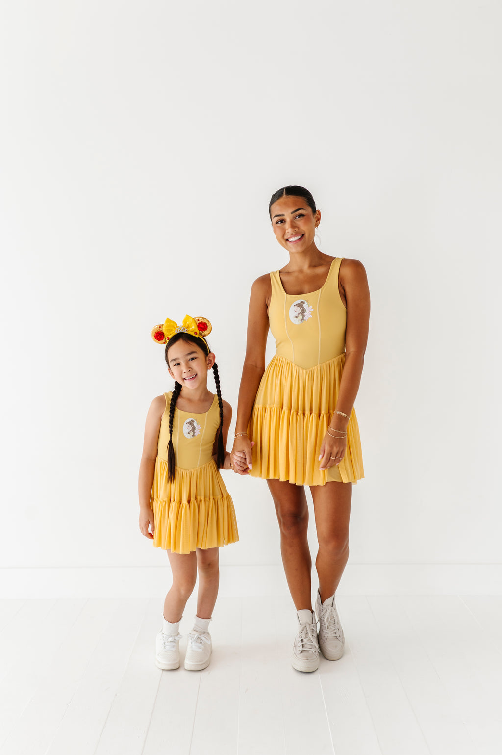 Belle (ADULT) | Buttercrem Mesh DRESS