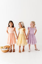 Petal Peach | LACE DRESS