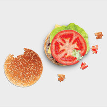 Load image into Gallery viewer, Burger Puzzle | 6 Layer Jigsaw Puzzle