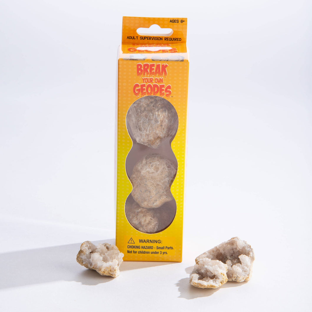 Break-Your-Own Geodes Kit (3 piece)