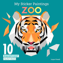 Load image into Gallery viewer, My Sticker Paintings Book: Zoo