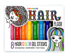 Load image into Gallery viewer, HAIR FLAIR Hair Color Gel Sticks (Set of 8)