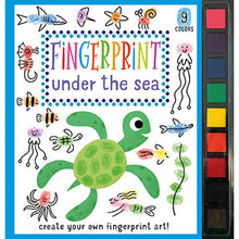 Load image into Gallery viewer, Fingerprint Art Kit | UNDER THE SEA