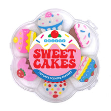 Load image into Gallery viewer, SWEET CAKES SCENTED ERASERS (set of 7)