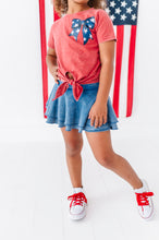 Load image into Gallery viewer, Navy RIBBED | Skort
