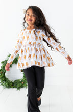 Load image into Gallery viewer, Girly Reindeer | Scoop Back Peplum