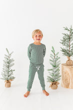 Load image into Gallery viewer, Green Stripes | BOYS JOGGER SET