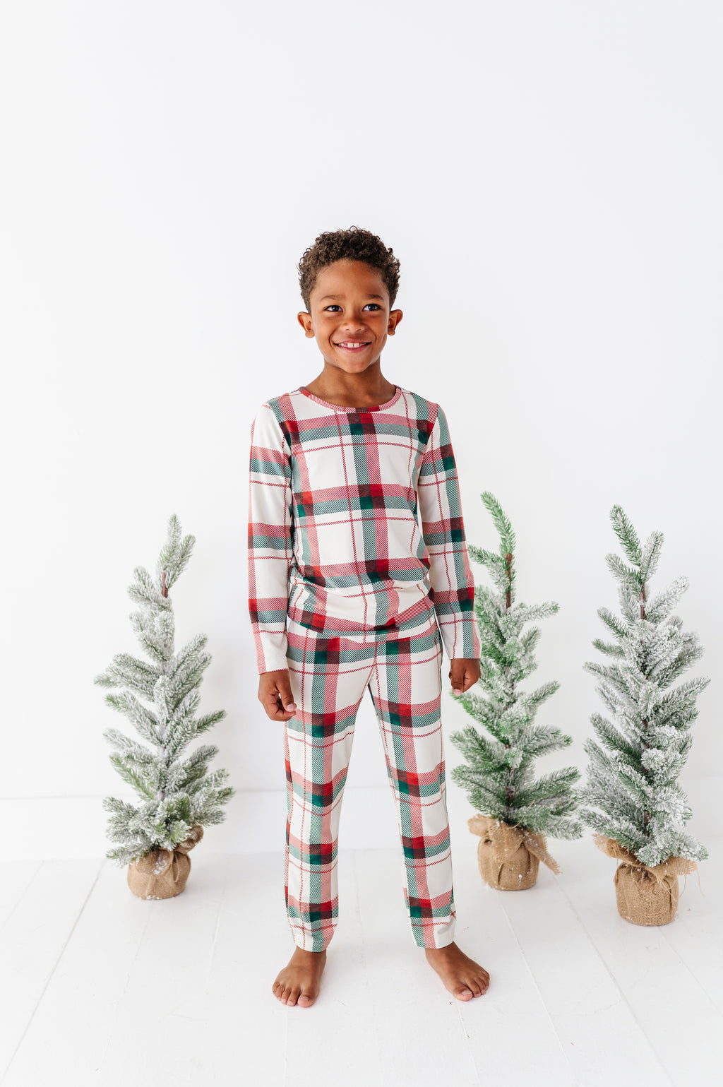 Holiday Plaid | BOYS 2-Piece SET