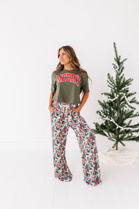 Holly Floral | Women’s PJ PANTS