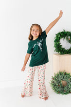 Load image into Gallery viewer, Merry Christmas Bow | (( GREEN )) YOUTH TEE