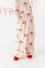 Load image into Gallery viewer, Pink Santas | ROMPER