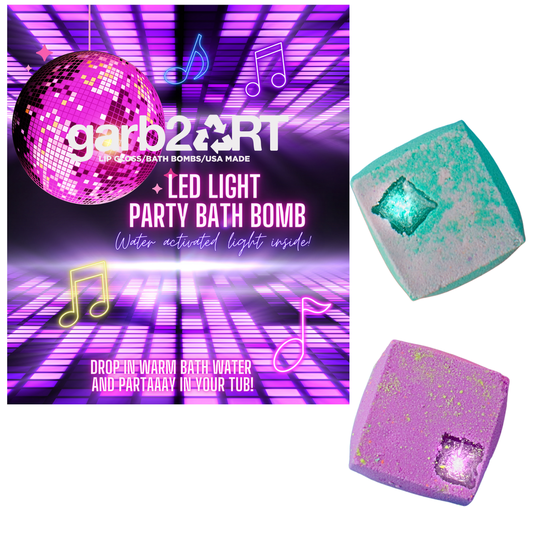 LED Light Bath Bombs