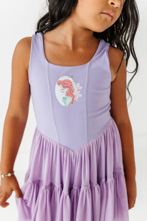 Ariel (KIDS) | Orchid Mesh DRESS