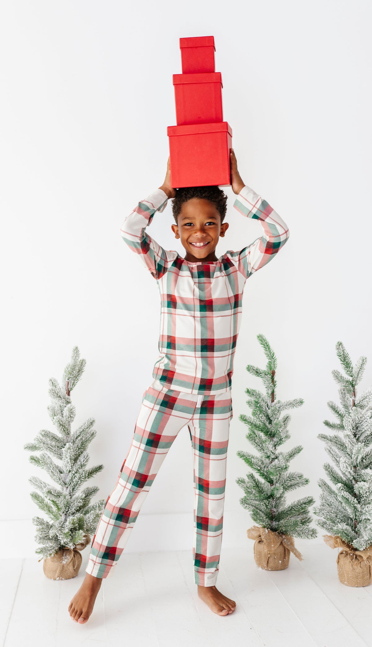 Holiday Plaid | BOYS 2-Piece SET