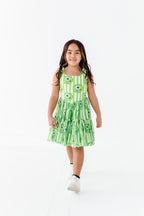 MONSTER MIKE Stripe (KIDS) | Mesh DRESS