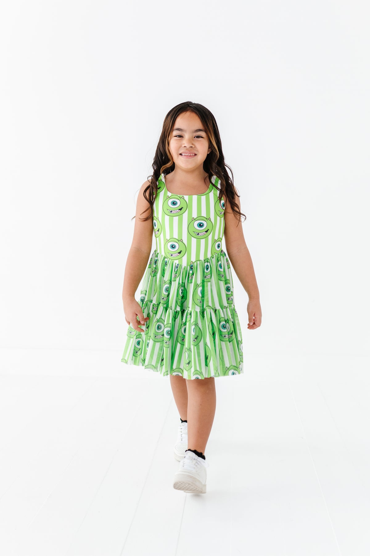 MONSTER MIKE Stripe (KIDS) | Mesh DRESS