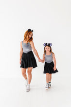 Load image into Gallery viewer, Midnight Stripes | (ADULT) Mesh DRESS