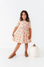 Load image into Gallery viewer, Harvest Charm | Bow Back Twirl Dress