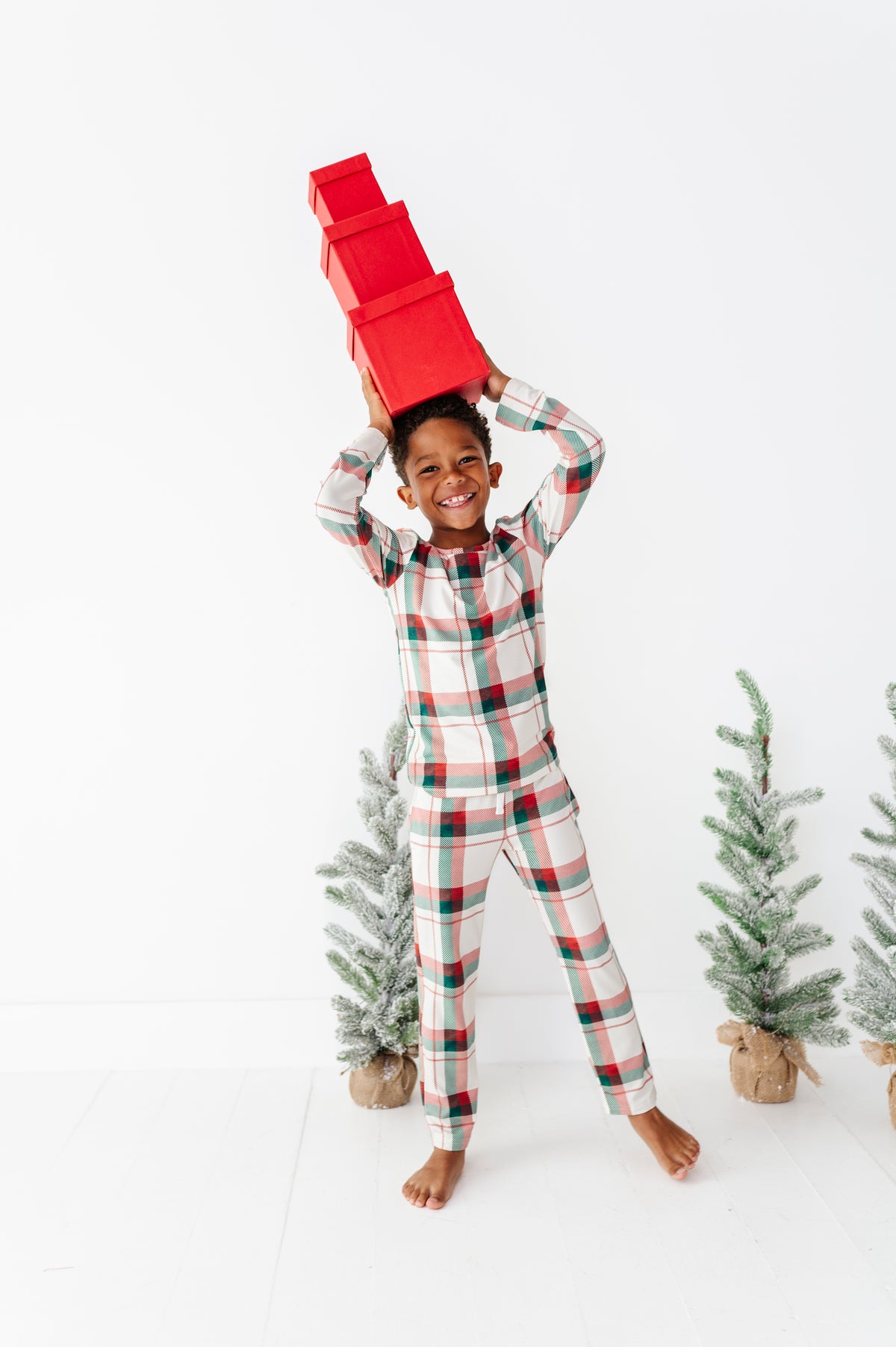 Holiday Plaid | BOYS 2-Piece SET