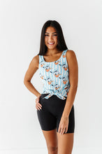 Load image into Gallery viewer, DONALD Stripe (ADULT) | FRONT-TIE TANK