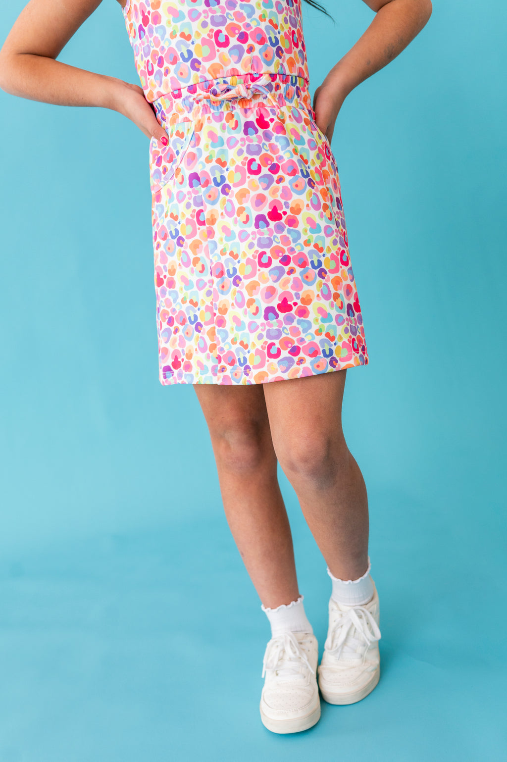 Sugarwave Leopard | Tennis Dress (with shorts!)
