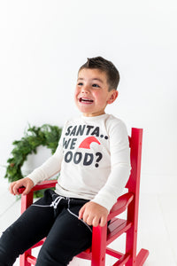 Santa, we good? | White Long Sleeve