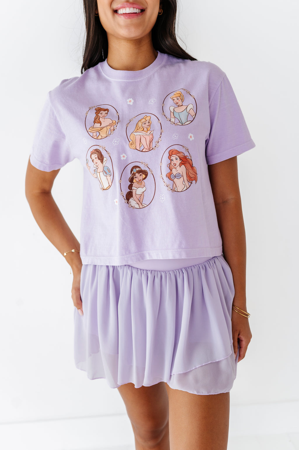PURPLE PRINCESS *NEW* | Adult Tee (Both CROP + FULL LENGTH listed here!)