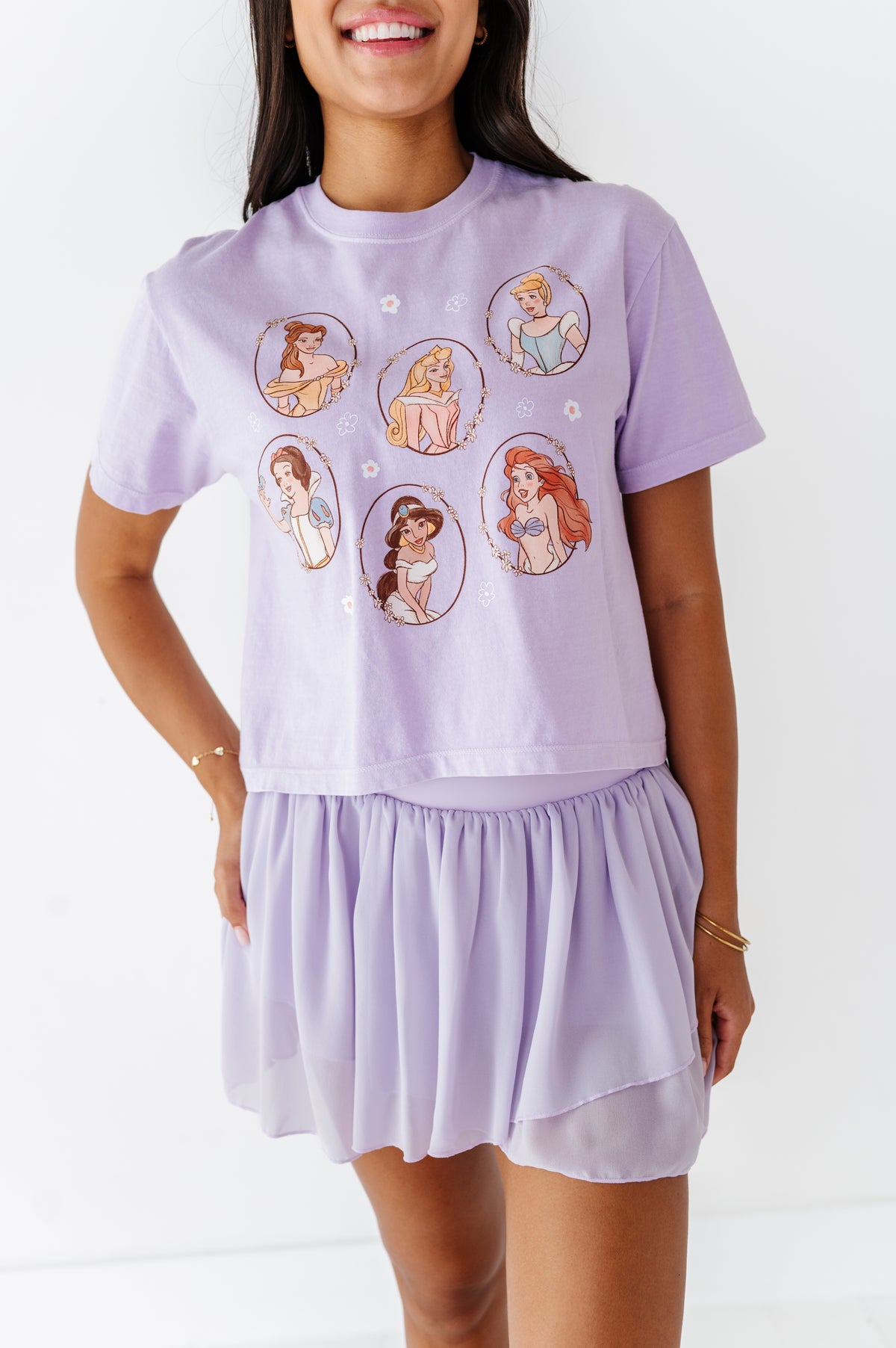 PURPLE PRINCESS *NEW* | Adult Tee (Both CROP + FULL LENGTH listed here!)