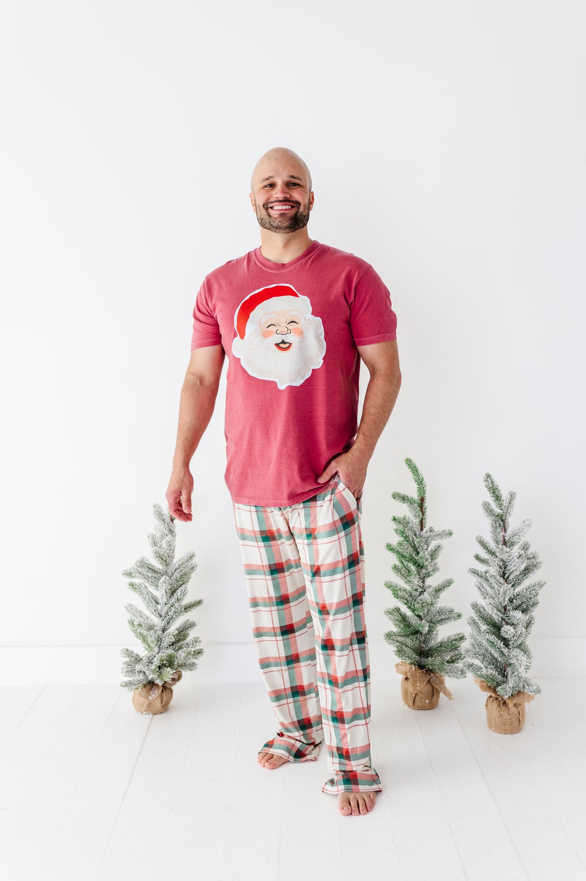 Crimson Santa | ADULT FULL LENGTH TEE