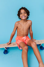 Load image into Gallery viewer, Coral Coastal | BOYS SWIM SHORTS