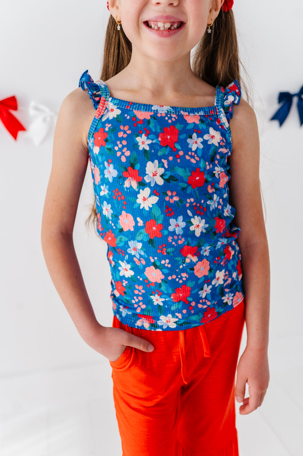Freedom Floral | RIB TANK