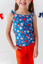 Freedom Floral | RIB TANK
