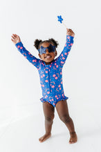 Load image into Gallery viewer, Disco Party in the USA | Rashguard ONE-Piece